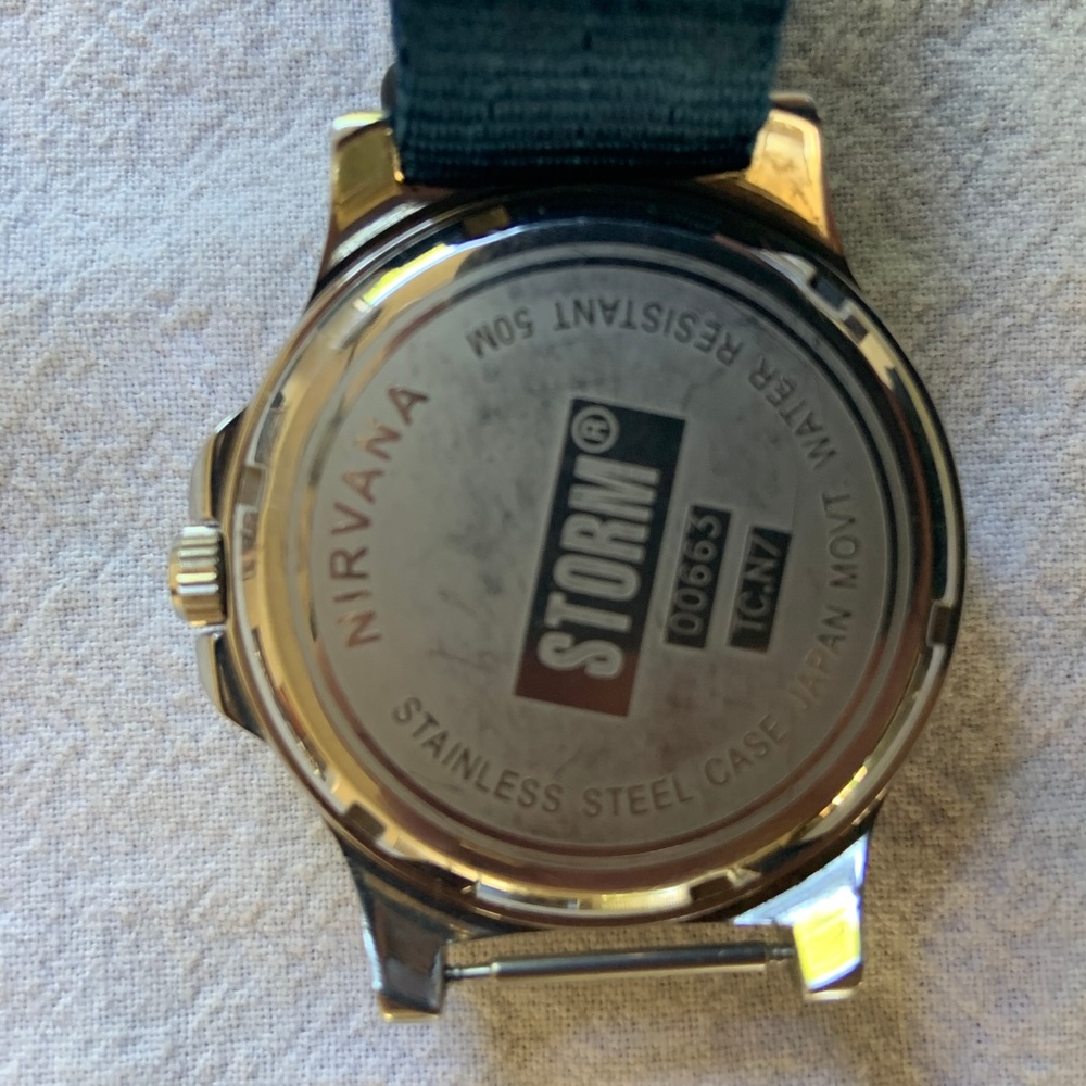 * RARE * Storm of London - Nirvana Watch - Picture 5 of 6